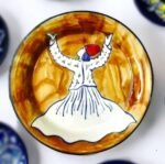 Blue Pottery Sufi plates