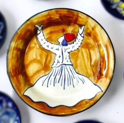 Blue Pottery Sufi plates