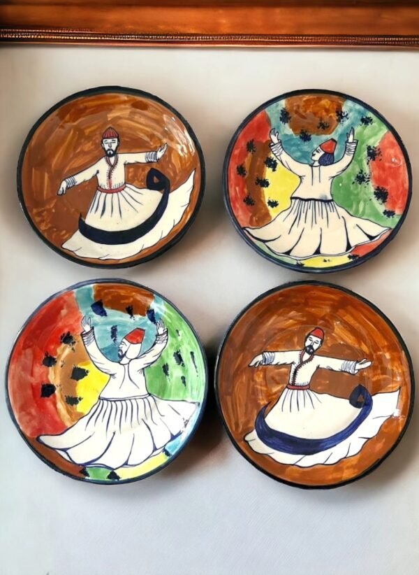 Blue Pottery Sufi plates