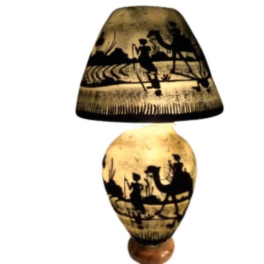 Camel Skin Lamp