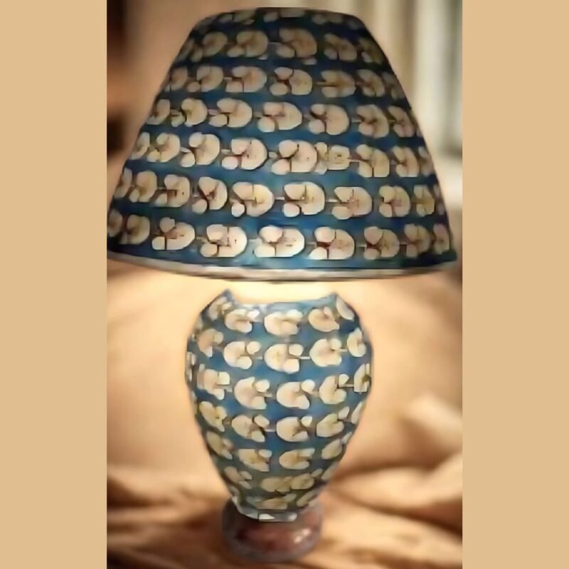 Camel Skin Side table lamp