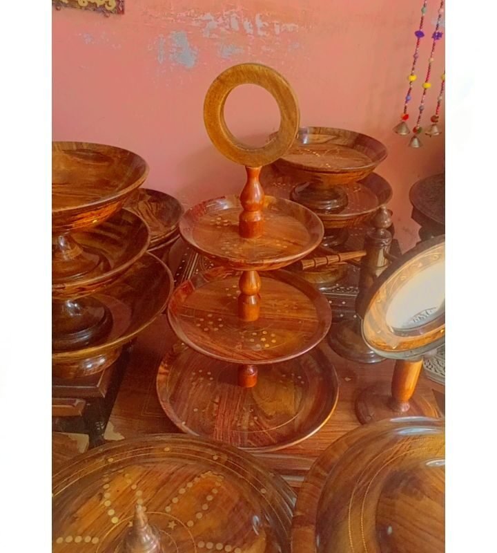 Wooden Hand Carved Stand