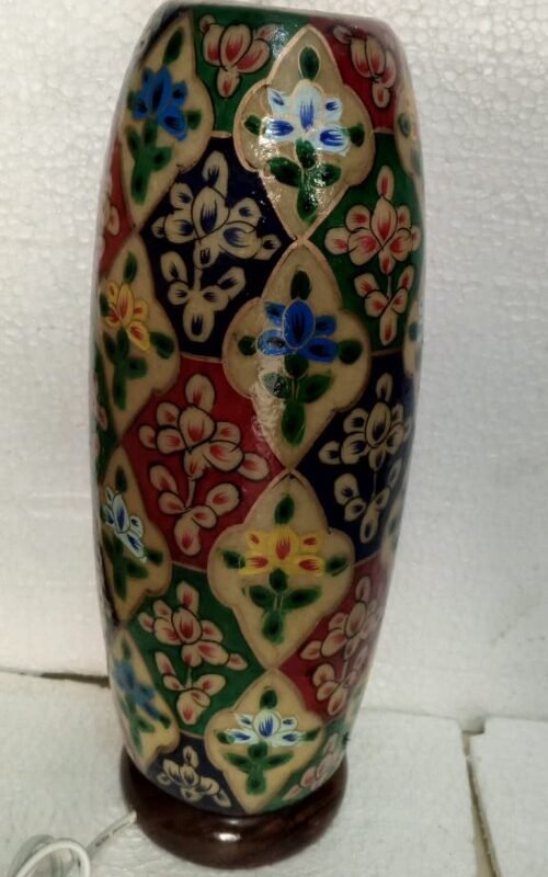 camel skin lamp cylindrical