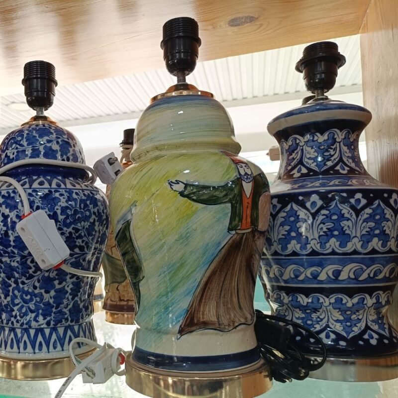 bluepottery lamps