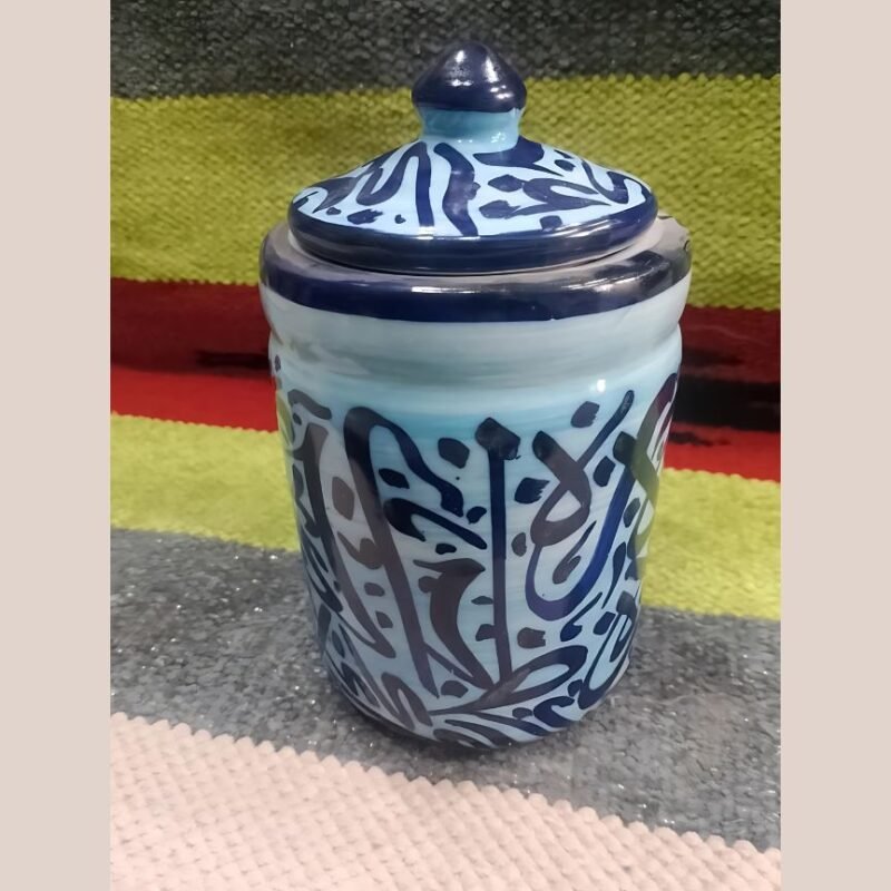 calligraphy storage jar
