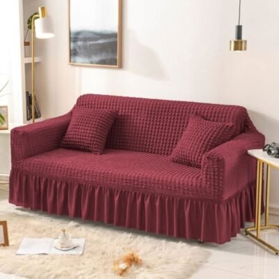 Red sofa covers , bubble Turkish style