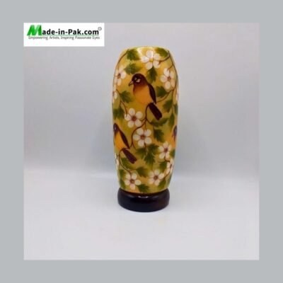 Camel skin lamps floral