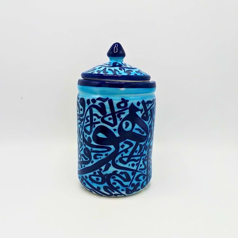 Ceramic Jars Calligraphy design (3)