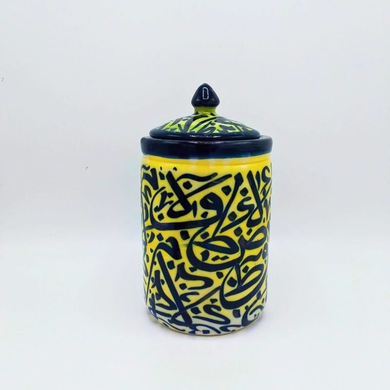 Ceramic Jars Calligraphy design 6