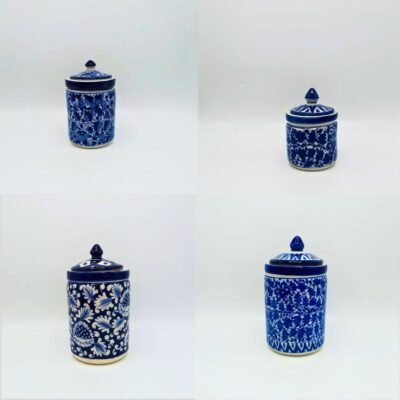 Ceramic Jars with Lids 4 Designs