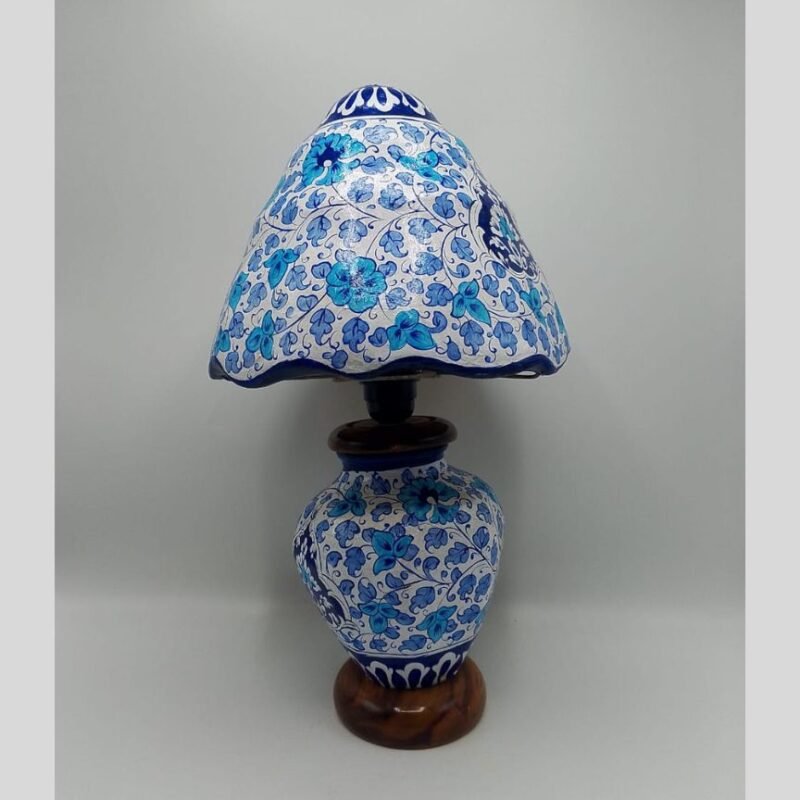 Blue Camel Skin Lamp