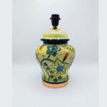 handmade ceramic lamp for side tables