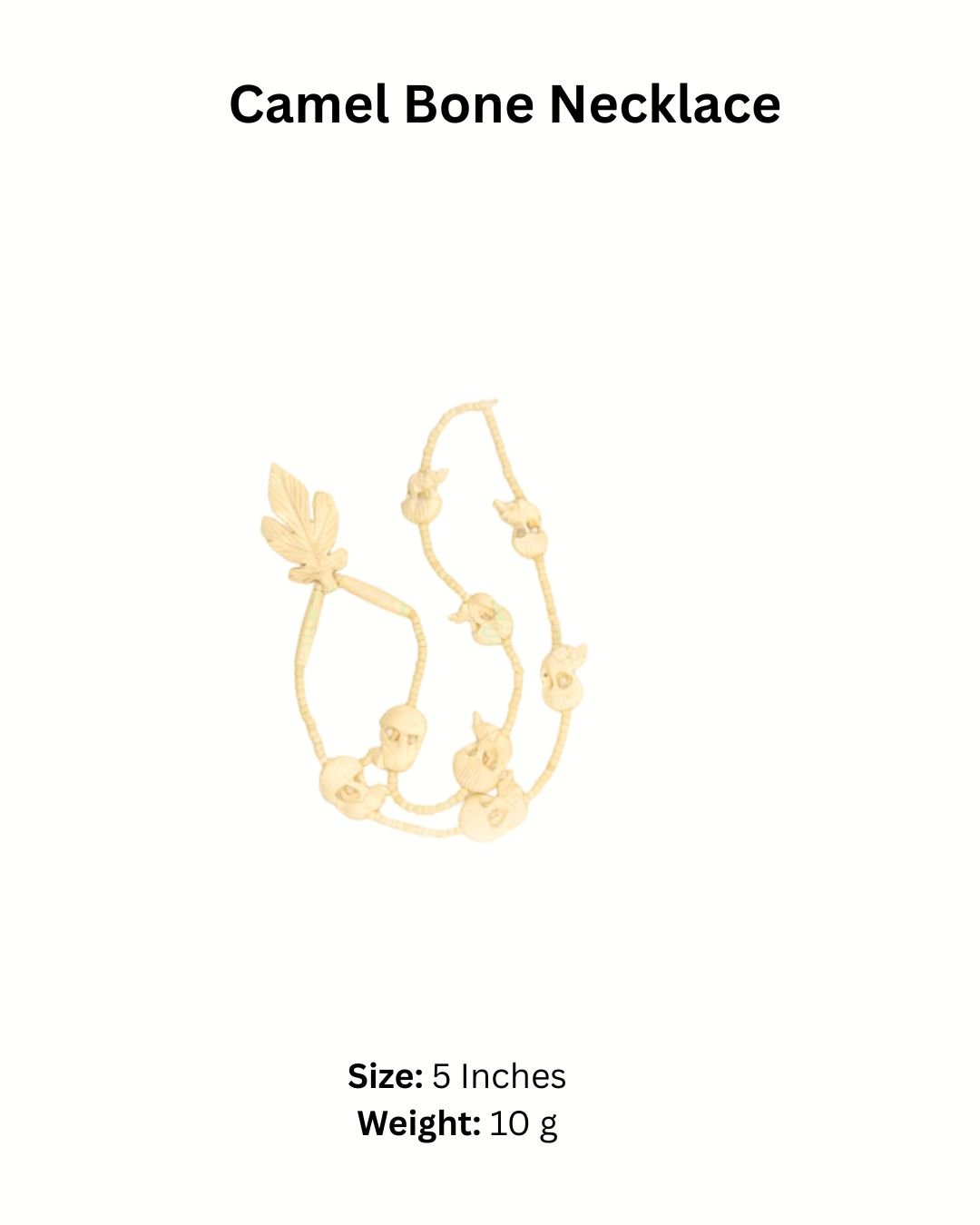 Camel Bone Necklace