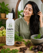 organic herbal hair wash shampoo
